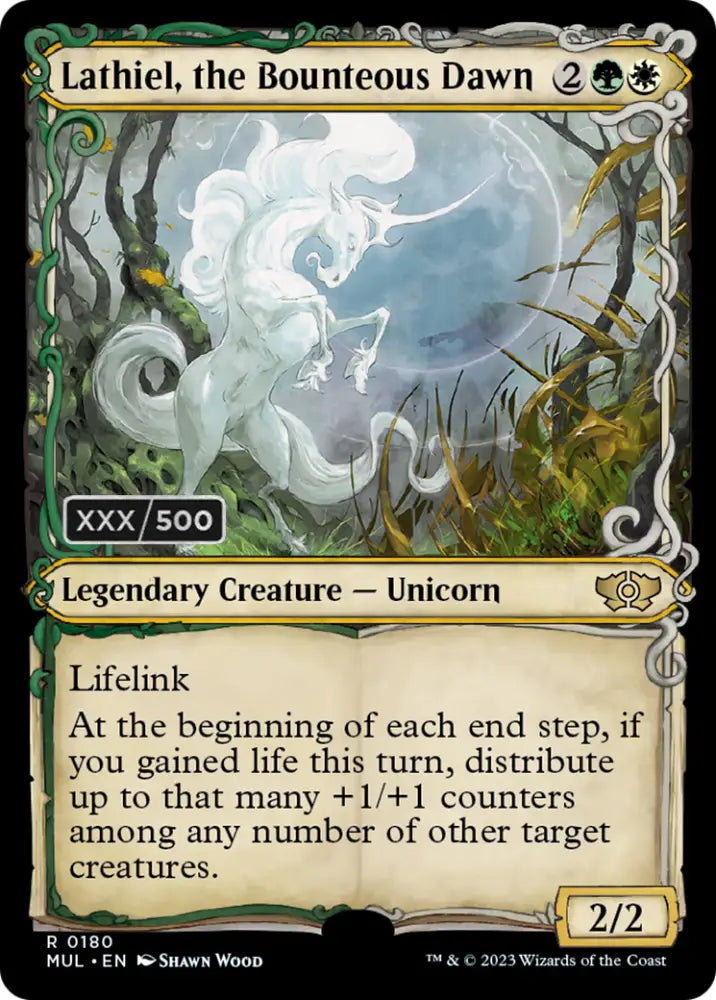 Lathiel the Bounteous Dawn (Serialized) [Multiverse Legends] - MTG Single
