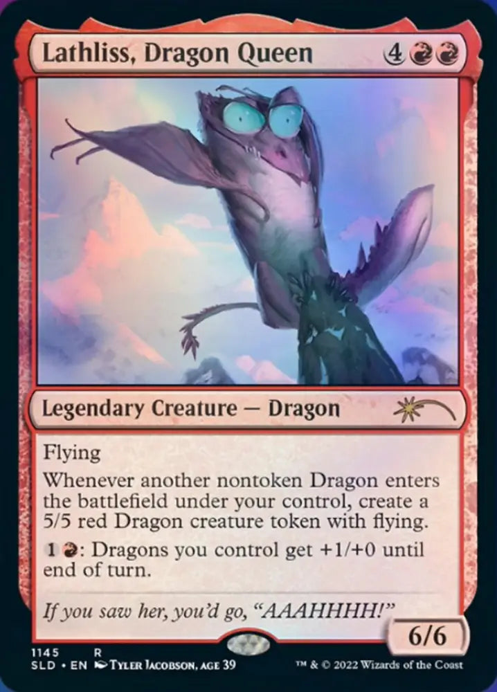 Lathliss Dragon Queen (1145) [Secret Lair Drop Series] - MTG Single