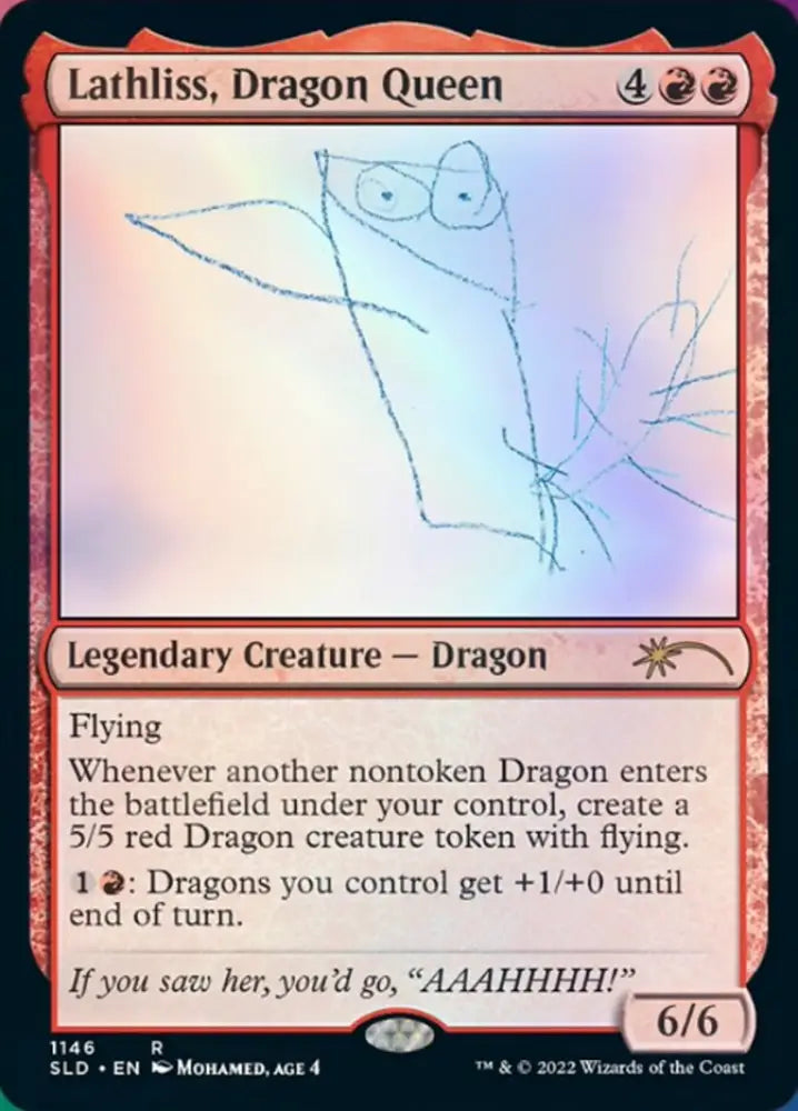 Lathliss Dragon Queen (1146) [Secret Lair Drop Series] - MTG Single