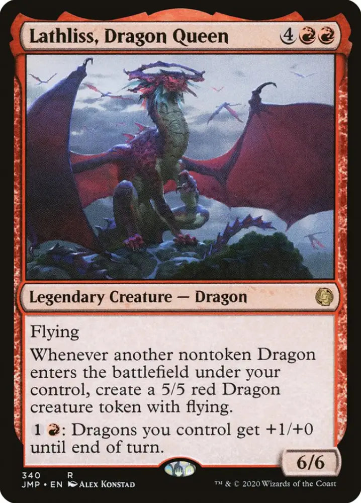 Lathliss Dragon Queen [Jumpstart] - MTG Single