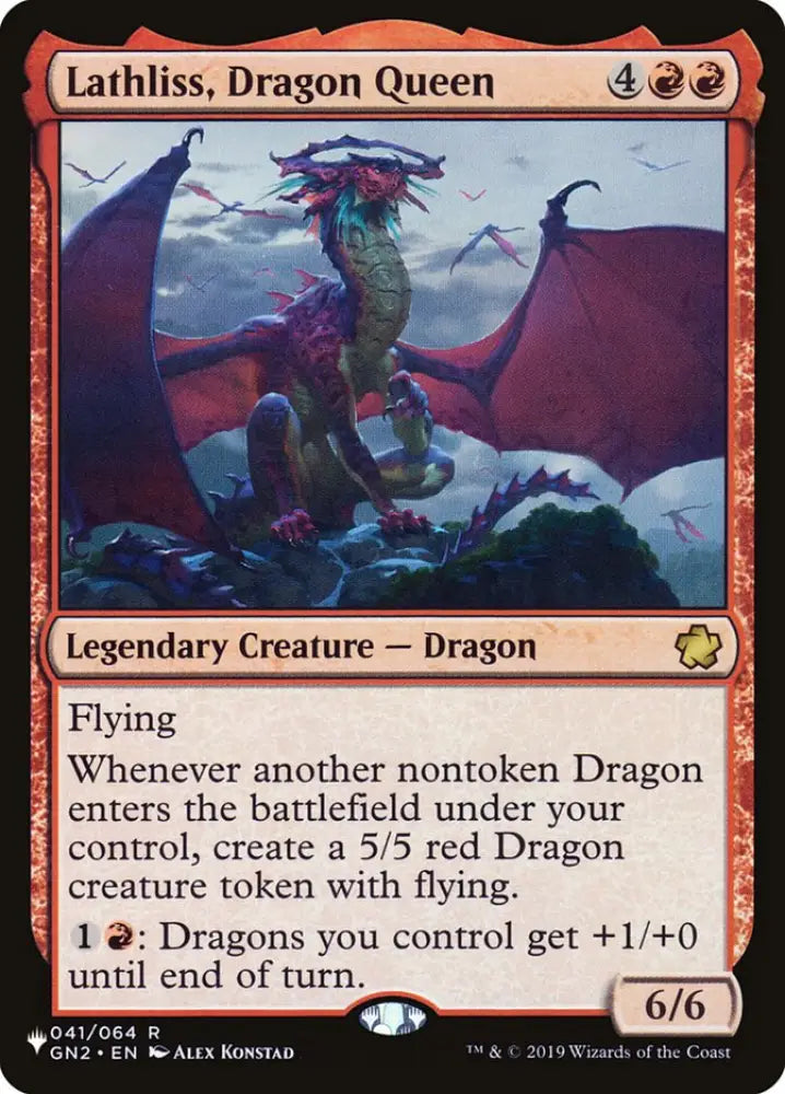 Lathliss Dragon Queen [The List] - MTG Single