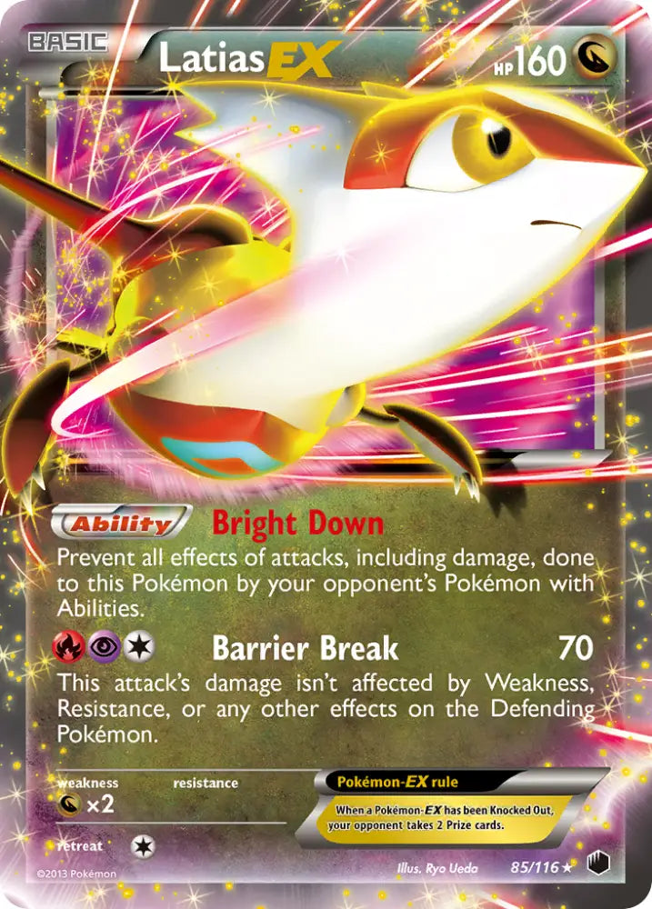 Latias EX (85/116) [Black & White: Plasma Freeze] - Pokemon Single