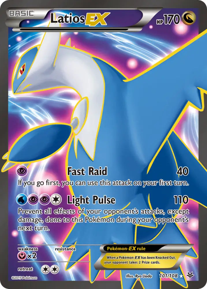 Latios EX (101/108) [XY: Roaring Skies] - Pokemon Single