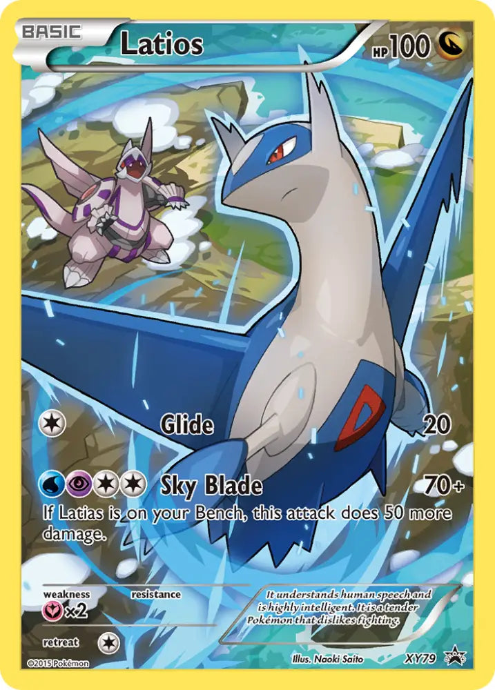 Latios (XY79) (Full Art Promo) [XY: Black Star Promos] - Pokemon Single