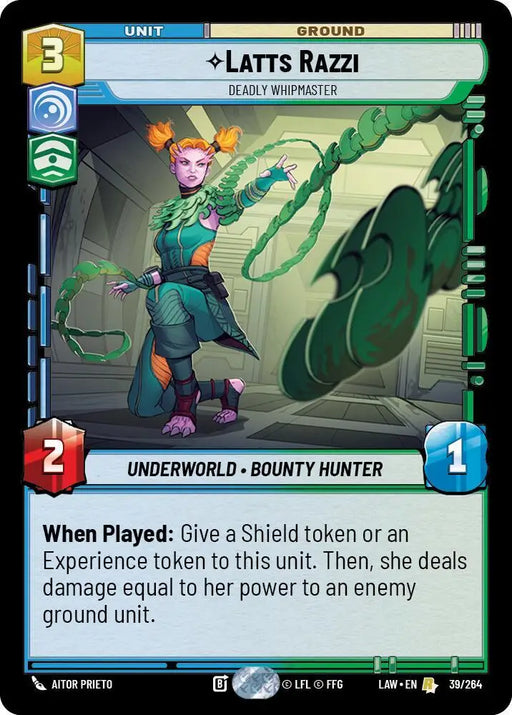 Latts Razzi - Deadly Whipmaster (39/264) [A Lawless Time]