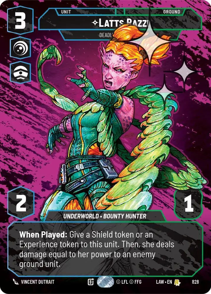 Latts Razzi - Deadly Whipmaster (Prestige Foil) (828) [A Lawless Time]