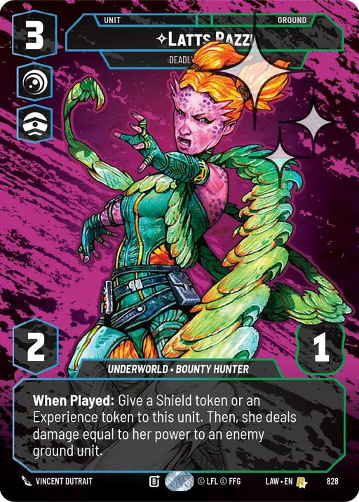 Latts Razzi - Deadly Whipmaster (Prestige Foil) (828) [A Lawless Time]