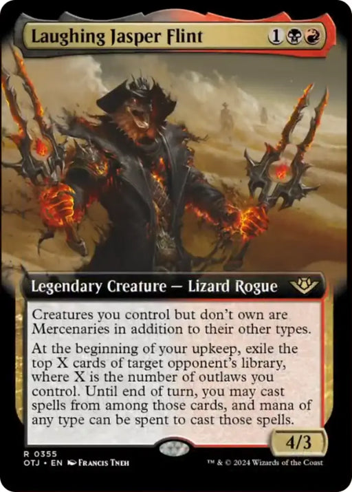 Laughing Jasper Flint (Extended Art) [Outlaws of Thunder Junction] - MTG Single