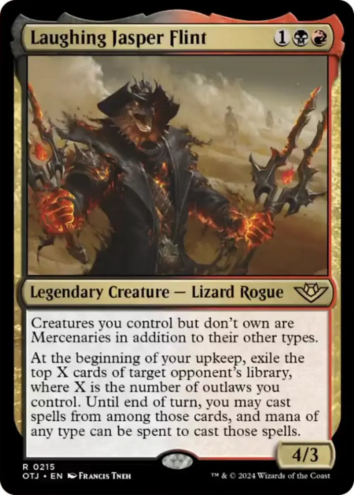 Laughing Jasper Flint [Outlaws of Thunder Junction] - MTG Single