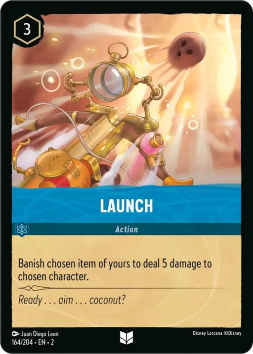 Launch (164/204) [Rise of the Floodborn] - Lorcana Single
