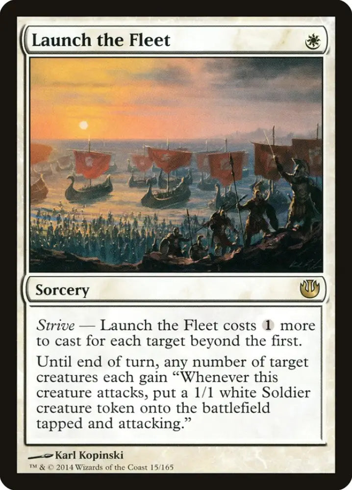 Launch the Fleet [Journey into Nyx] - MTG Single