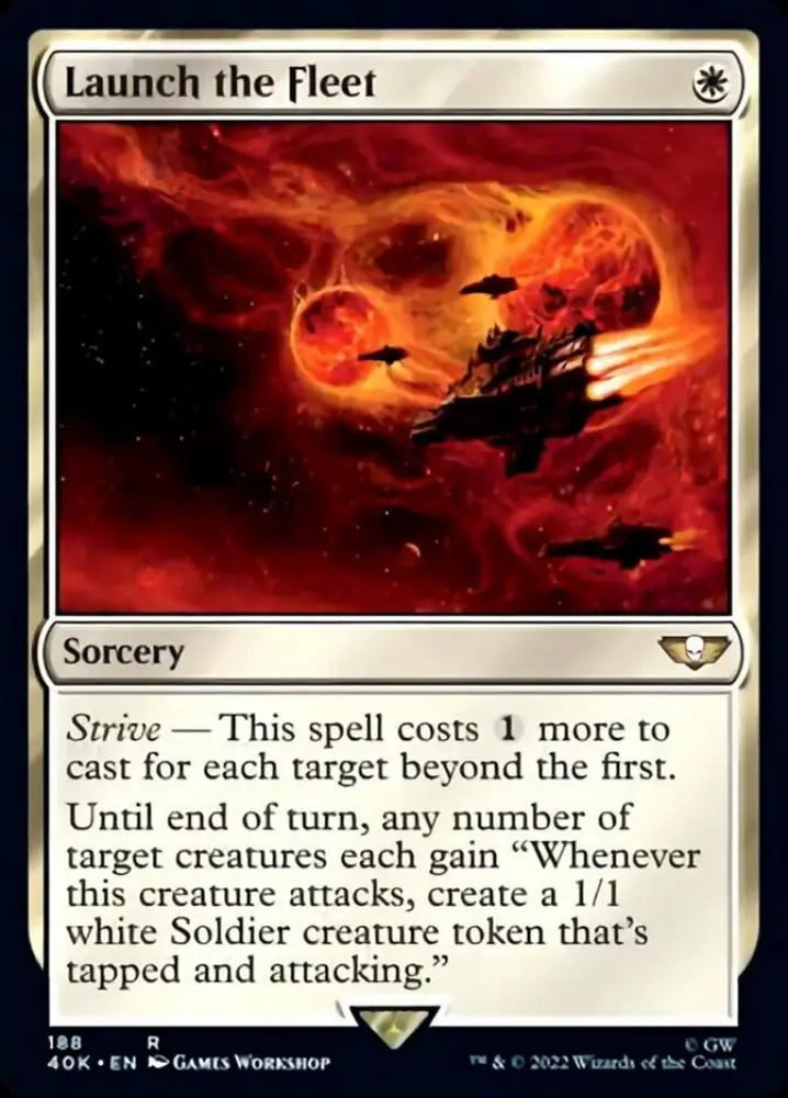 Launch the Fleet [Warhammer 40,000] - MTG Single
