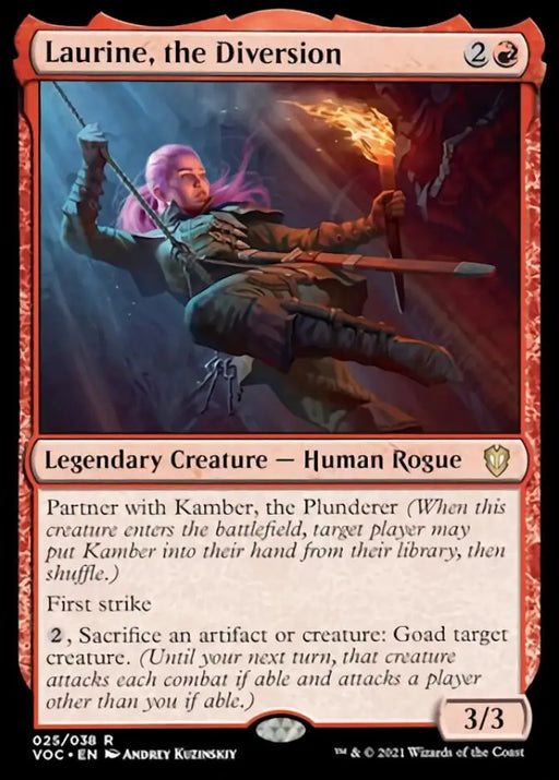 Laurine the Diversion [Innistrad: Crimson Vow Commander] - MTG Single