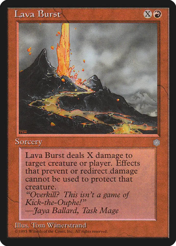 Lava Burst [Ice Age] - MTG Single