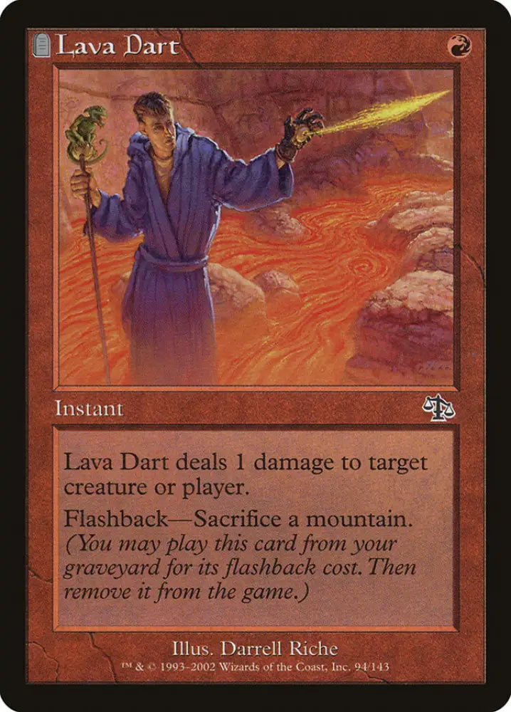 Lava Dart [Judgment] - MTG Single