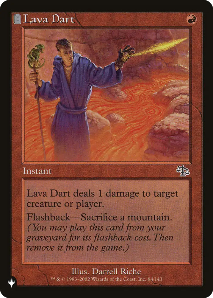 Lava Dart [The List] - MTG Single