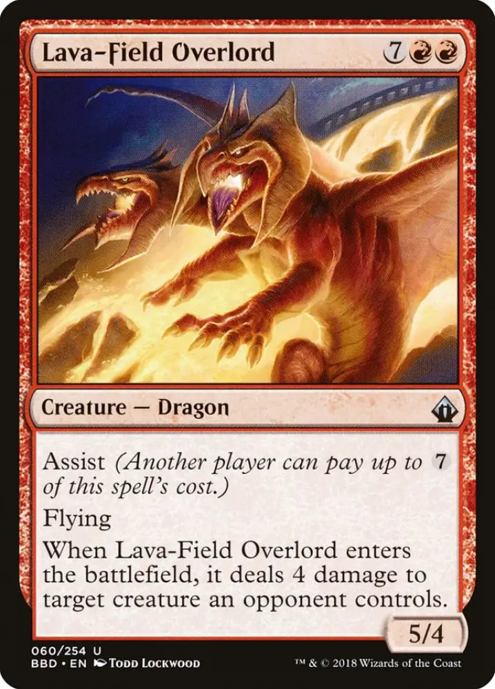 Lava-Field Overlord [Battlebond] - MTG Single