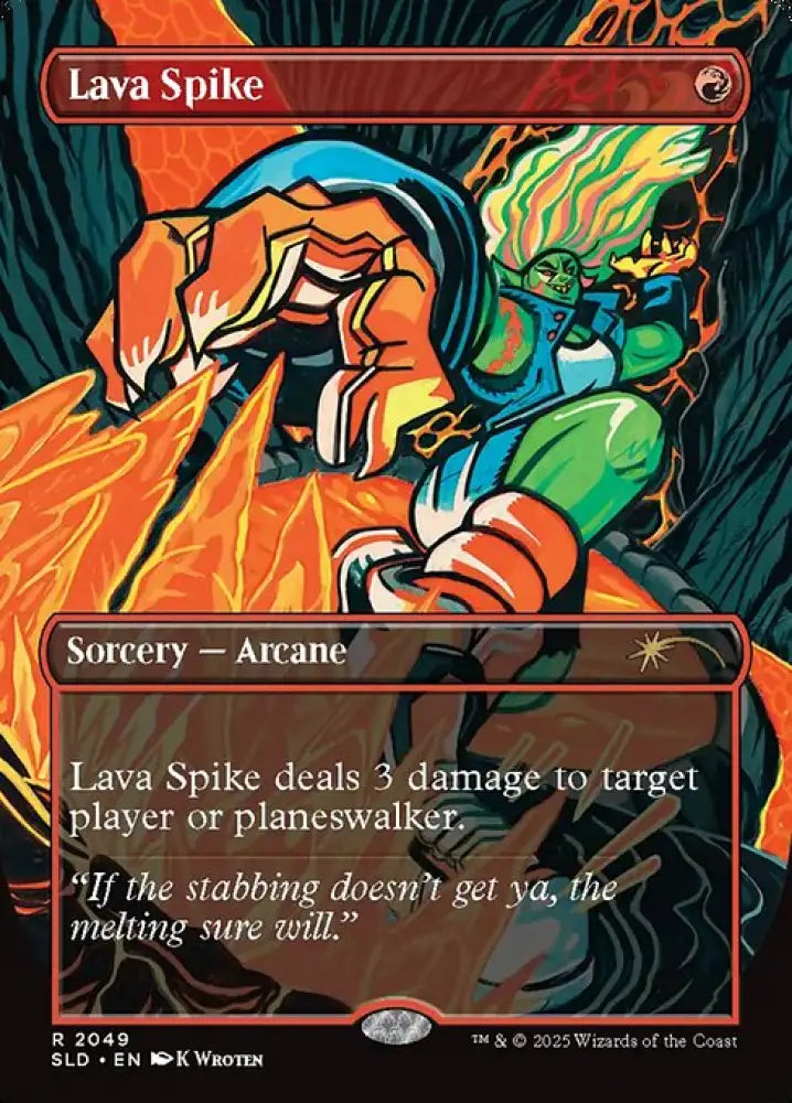 Lava Spike (2049) [Secret Lair Drop]