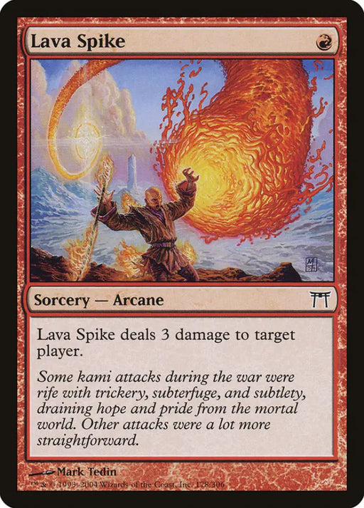 Lava Spike [Champions of Kamigawa] - MTG Single