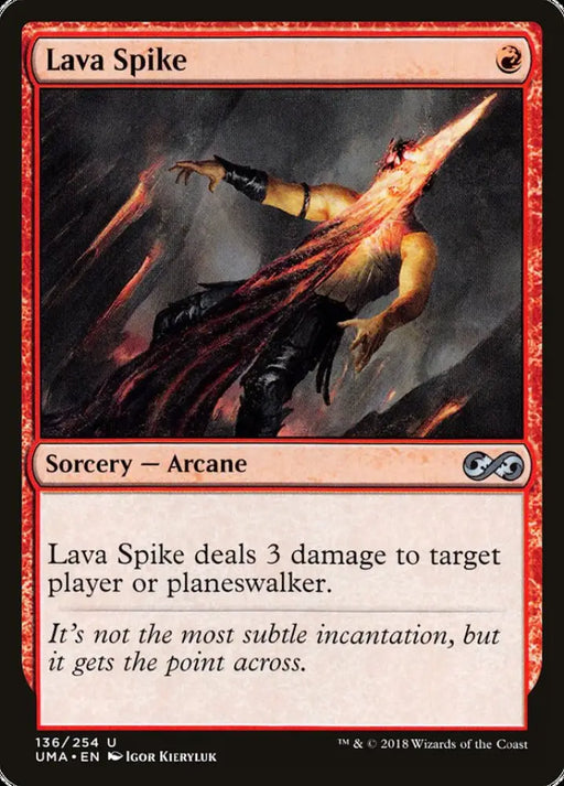 Lava Spike [Ultimate Masters] - MTG Single