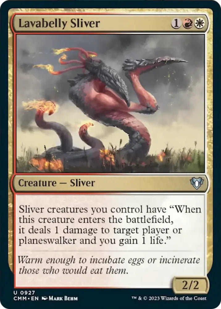 Lavabelly Sliver [Commander Masters] - MTG Single