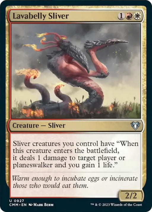 Lavabelly Sliver [Commander Masters] - MTG Single