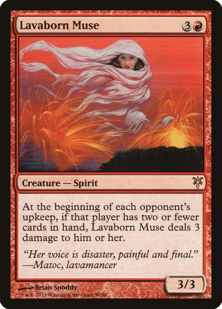 Lavaborn Muse [Duel Decks: Sorin vs. Tibalt] - MTG Single