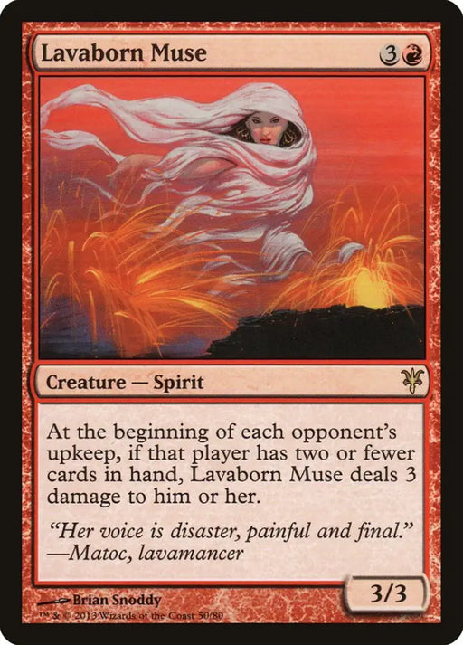 Lavaborn Muse [Duel Decks: Sorin vs. Tibalt] - MTG Single