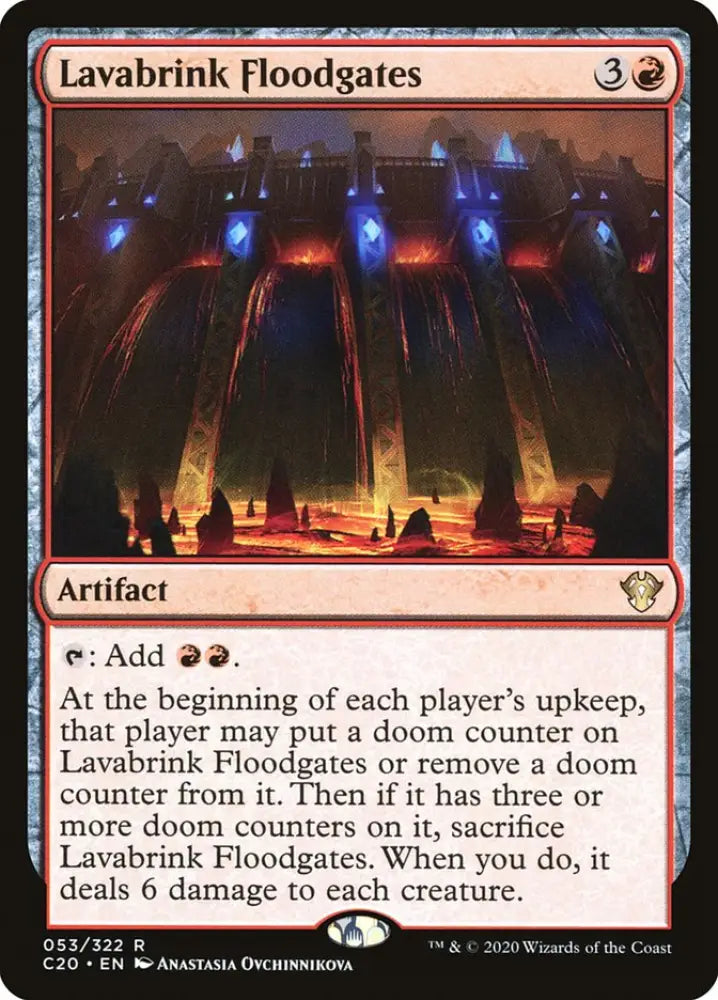 Lavabrink Floodgates [Commander 2020] - MTG Single