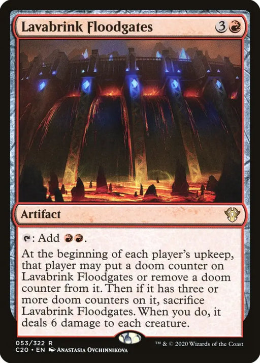 Lavabrink Floodgates [Commander 2020] - MTG Single