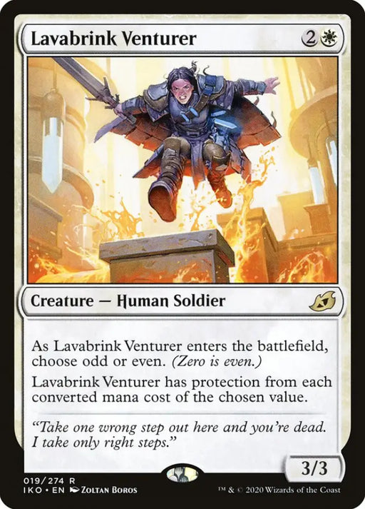 Lavabrink Venturer [Ikoria: Lair of Behemoths] - MTG Single