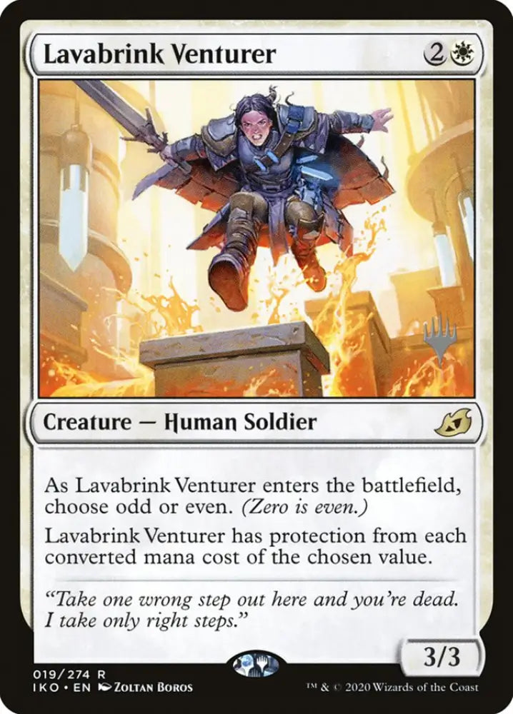 Lavabrink Venturer (Promo Pack) [Ikoria: Lair of Behemoths Promos] - MTG Single