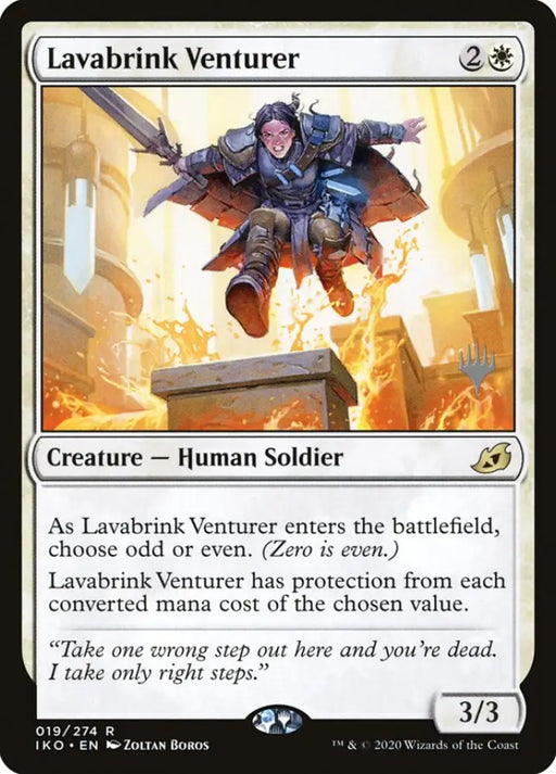 Lavabrink Venturer (Promo Pack) [Ikoria: Lair of Behemoths Promos] - MTG Single