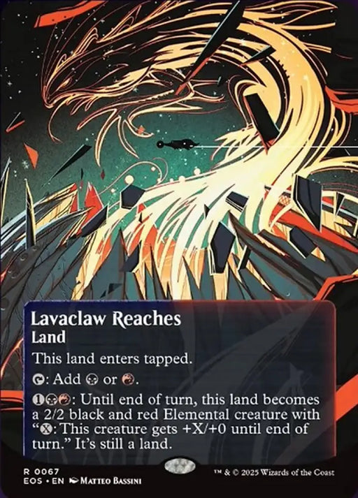 Lavaclaw Reaches (67) [Edge of Eternities: Stellar Sights]