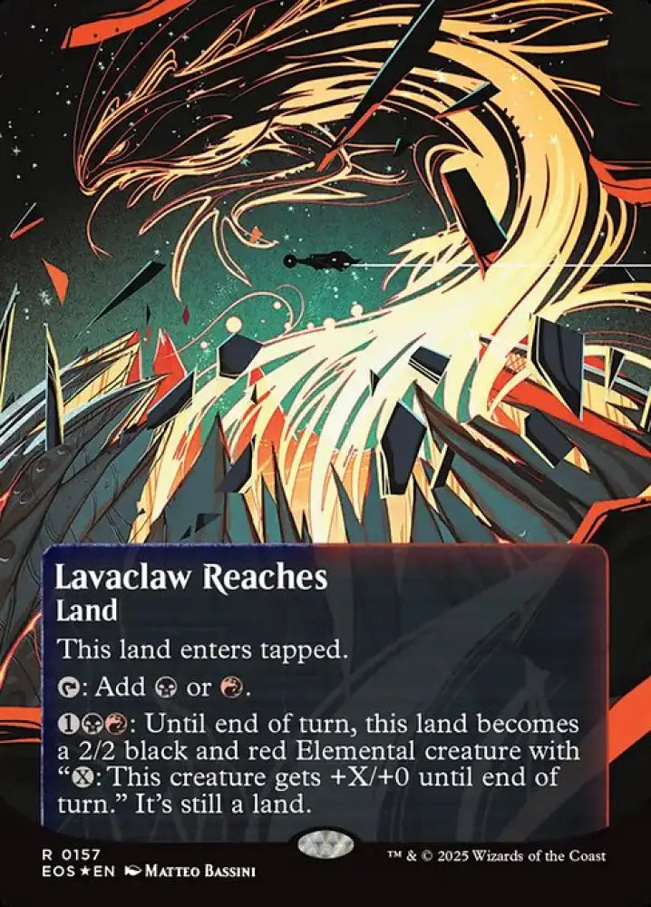 Lavaclaw Reaches (157) [Edge of Eternities: Stellar Sights]