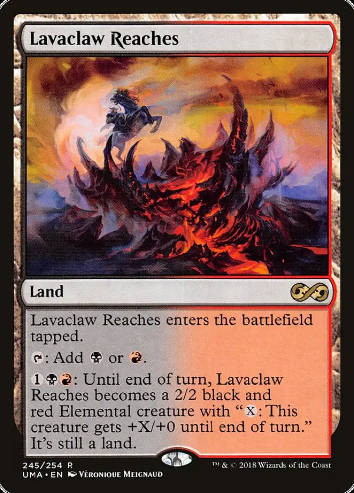 Lavaclaw Reaches [Ultimate Masters] - MTG Single