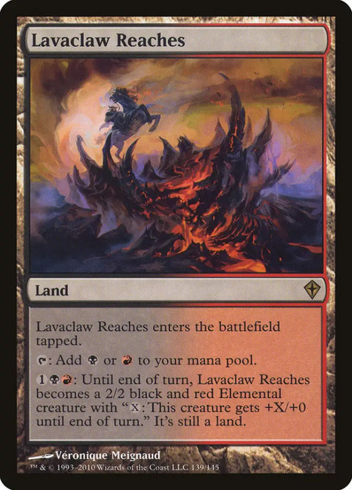 Lavaclaw Reaches [Worldwake] - MTG Single