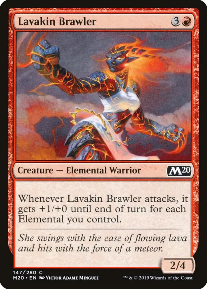 Lavakin Brawler [Core Set 2020] - MTG Single