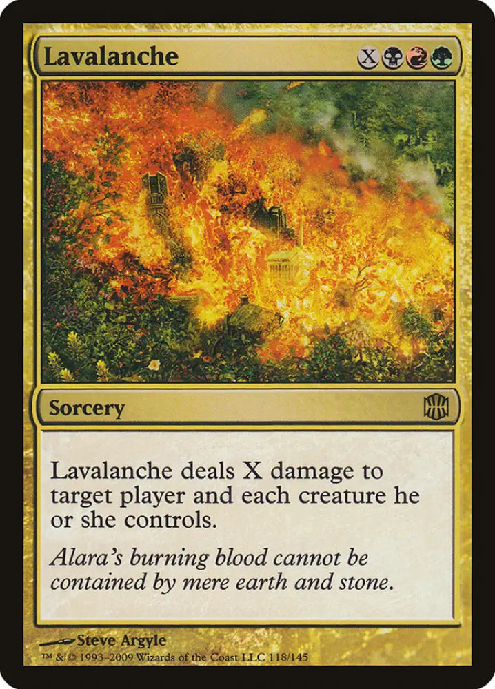 Lavalanche [Alara Reborn] - MTG Single