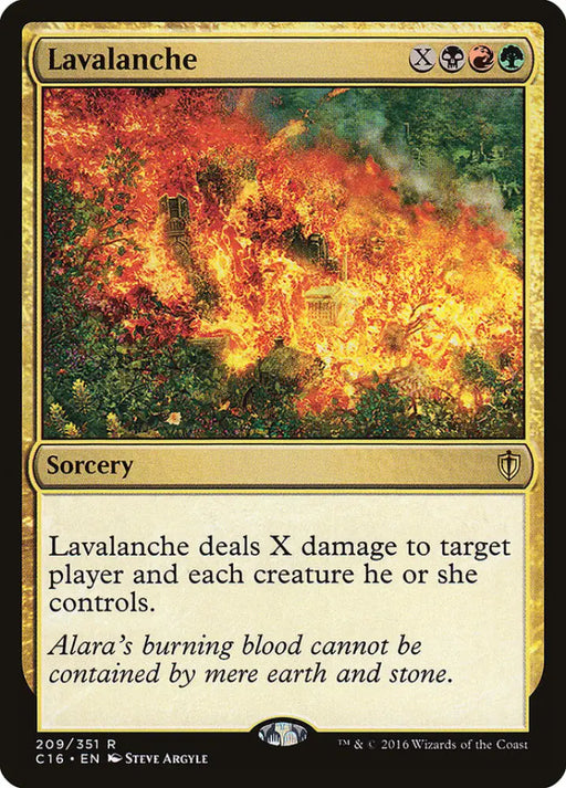 Lavalanche [Commander 2016] - MTG Single