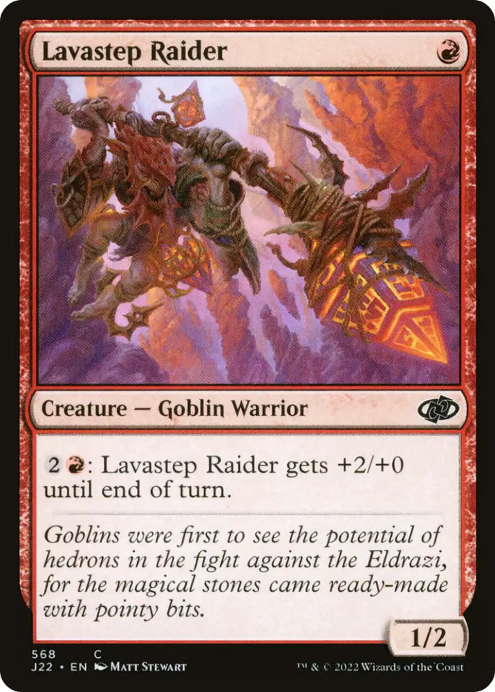 Lavastep Raider [Jumpstart 2022] - MTG Single