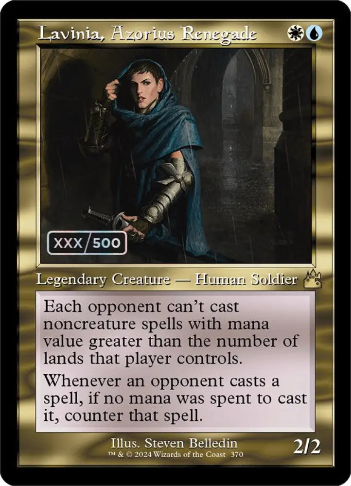 Lavinia Azorius Renegade (Retro) (Serialized) [Ravnica Remastered] - MTG Single