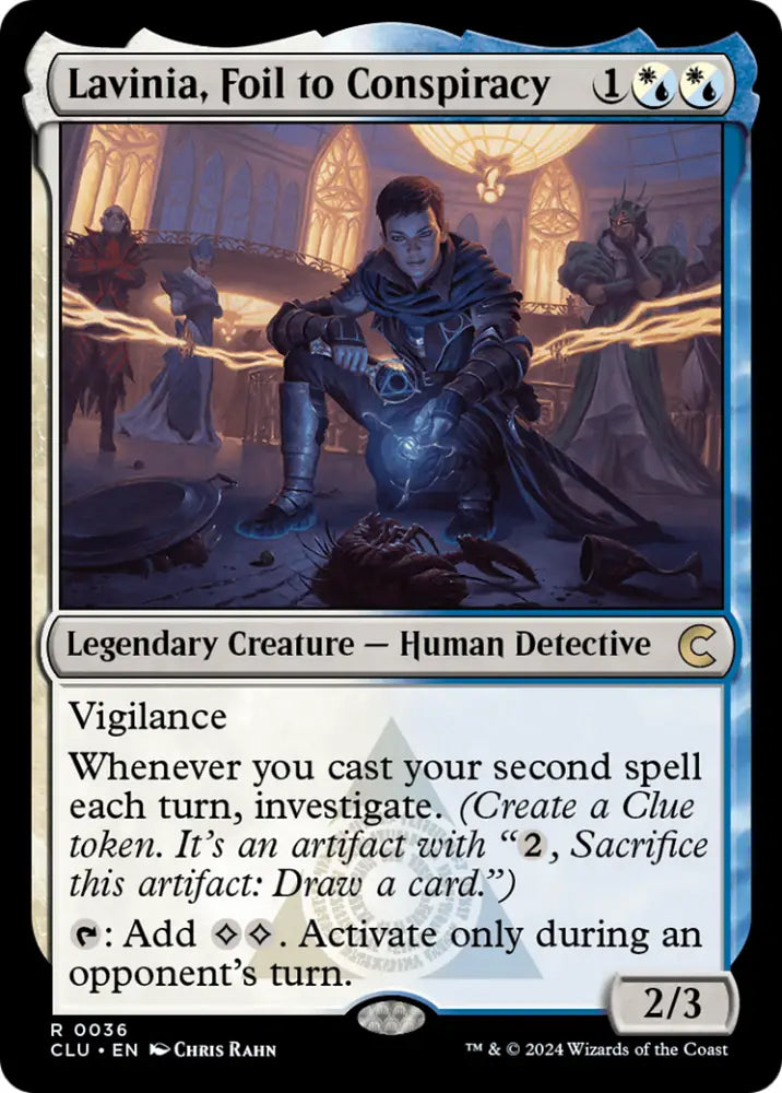 Lavinia Foil to Conspiracy [Ravnica: Clue Edition] - MTG Single