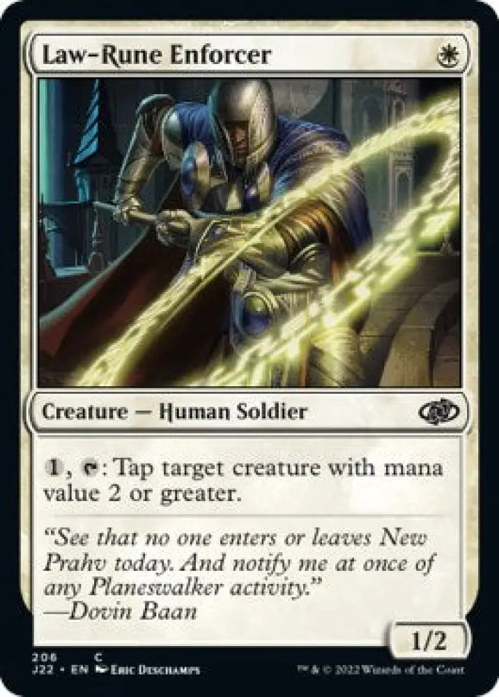 Law-Rune Enforcer [Jumpstart 2022] - MTG Single