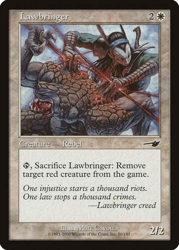 Lawbringer [Nemesis] - MTG Single