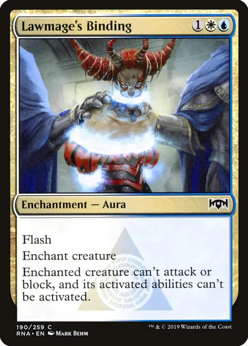 Lawmage’s Binding [Ravnica Allegiance] - MTG Single