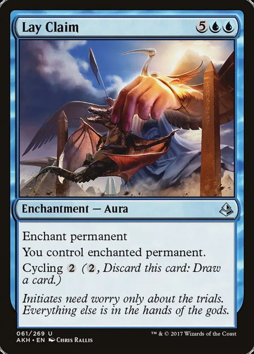 Lay Claim [Amonkhet] - MTG Single