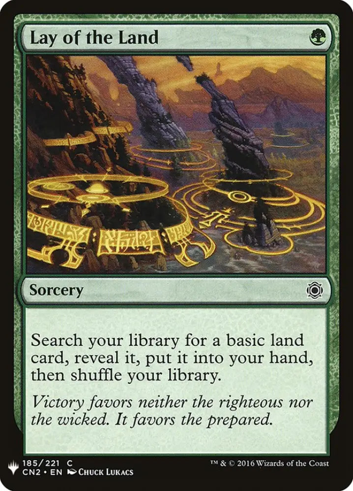 Lay of the Land [Mystery Booster] - MTG Single