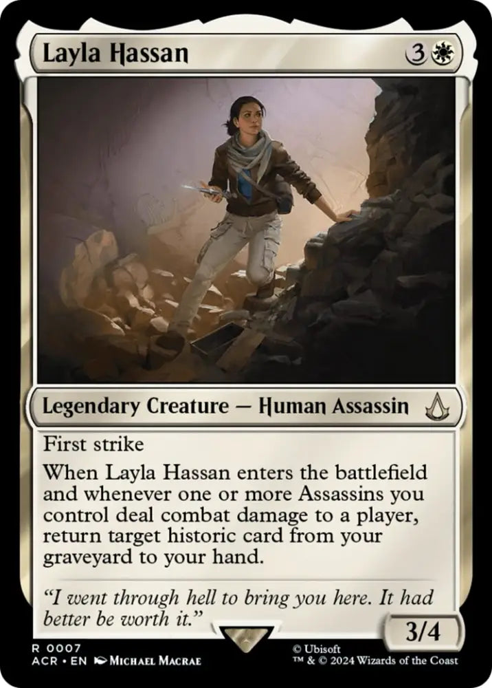 Layla Hassan [Assassin’s Creed] - MTG Single