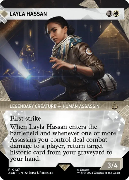 Layla Hassan (Showcase) [Assassin’s Creed] - MTG Single
